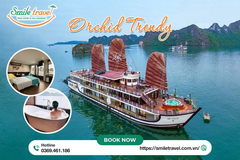 Giá Tour Du Thuyền Orchid Trendy cập nhật mới nhất
