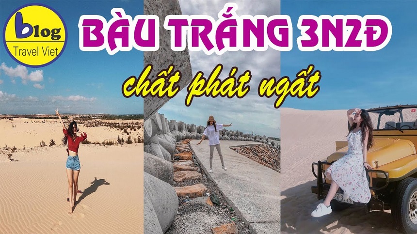 Du lịch Mũi Né tự túc: Lịch trình 3 ngày 2 đêm khám phá Bàu Trắng.